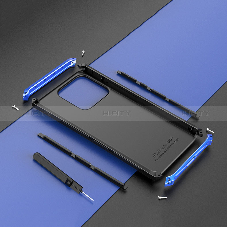 Coque Luxe Aluminum Metal Housse Etui 360 Degres P01 pour Xiaomi Mi 13 5G Plus