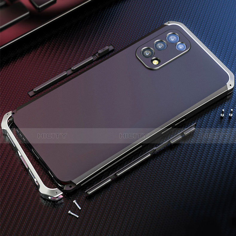 Coque Luxe Aluminum Metal Housse Etui 360 Degres pour Oppo Reno5 5G Plus