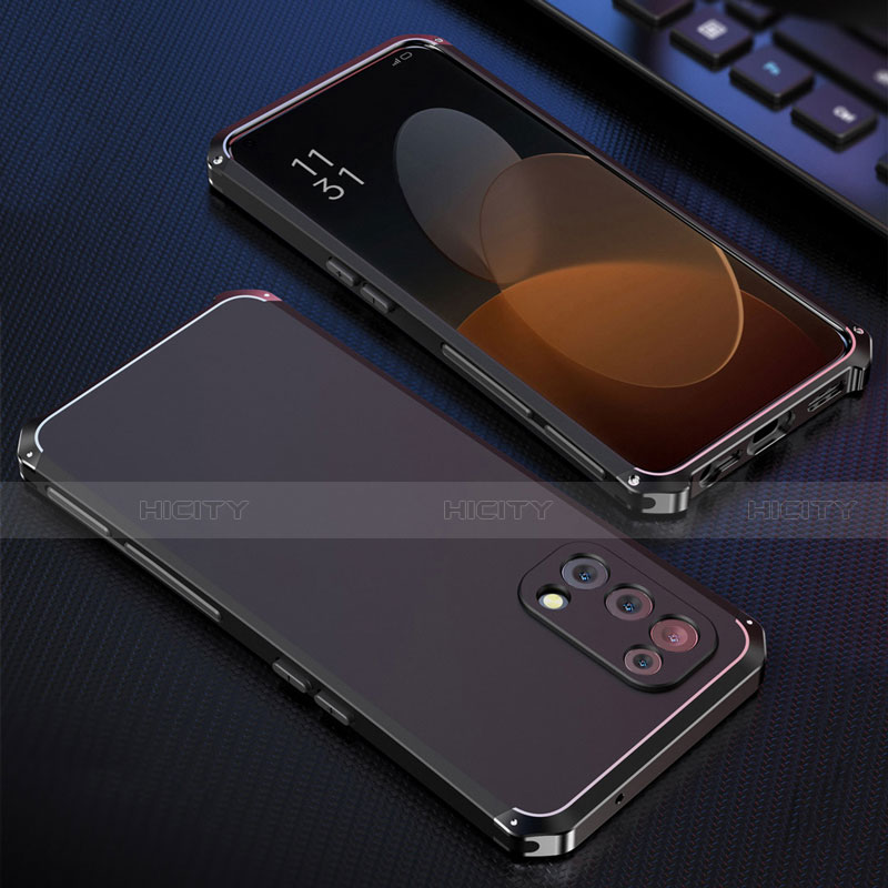 Coque Luxe Aluminum Metal Housse Etui 360 Degres pour Oppo Reno5 5G Plus