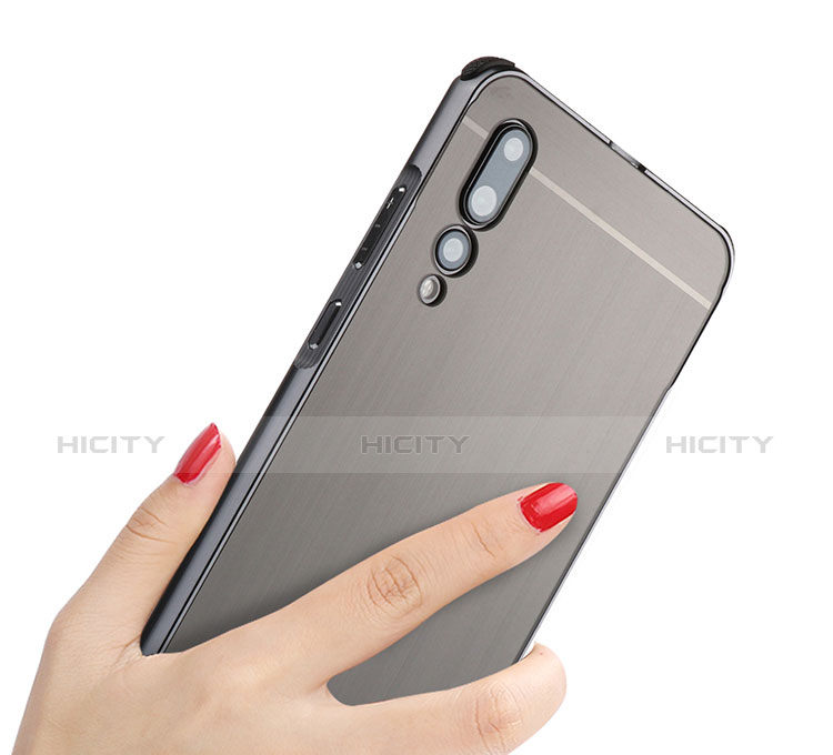 Coque Luxe Aluminum Metal Housse Etui A01 pour Huawei P20 Pro Plus