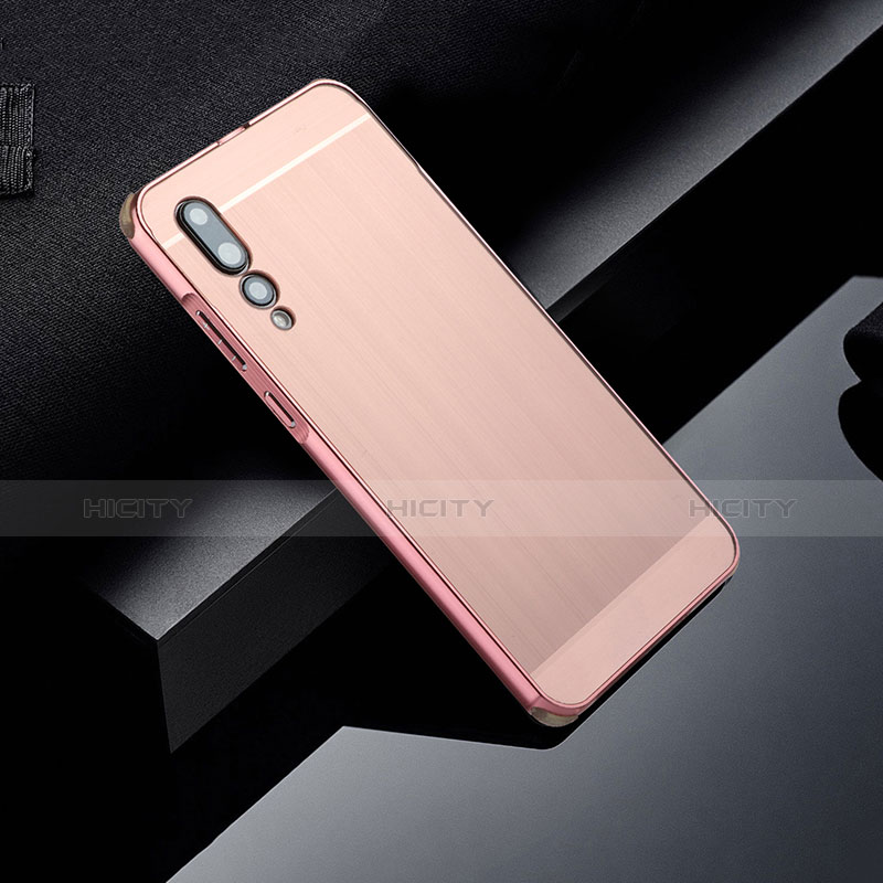 Coque Luxe Aluminum Metal Housse Etui A01 pour Huawei P20 Pro Plus