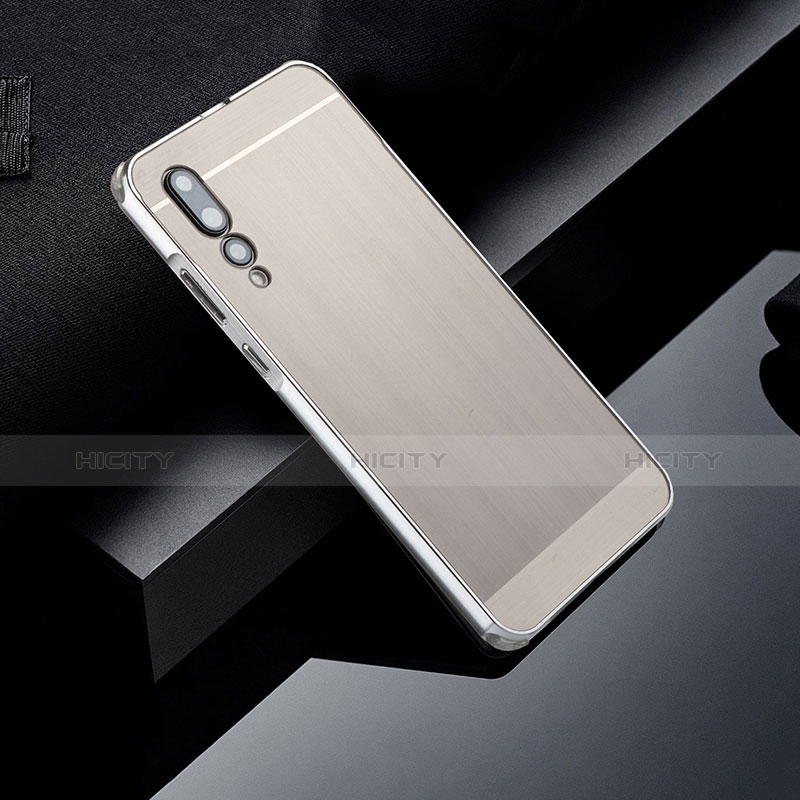 Coque Luxe Aluminum Metal Housse Etui A01 pour Huawei P20 Pro Plus