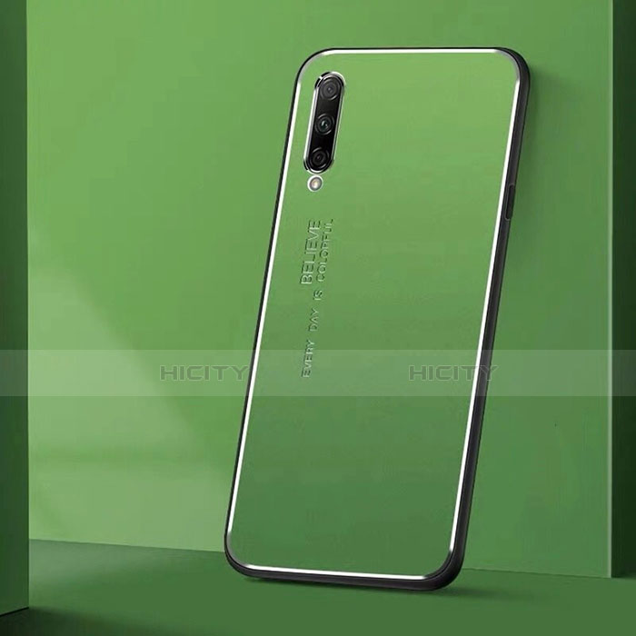 Coque Luxe Aluminum Metal Housse Etui M01 pour Huawei Honor 9X Pro Vert Plus