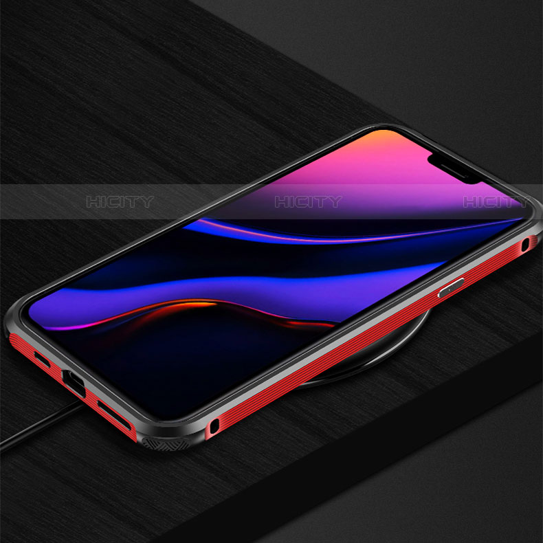 Coque Luxe Aluminum Metal Housse Etui M02 pour Apple iPhone 11 Pro Plus