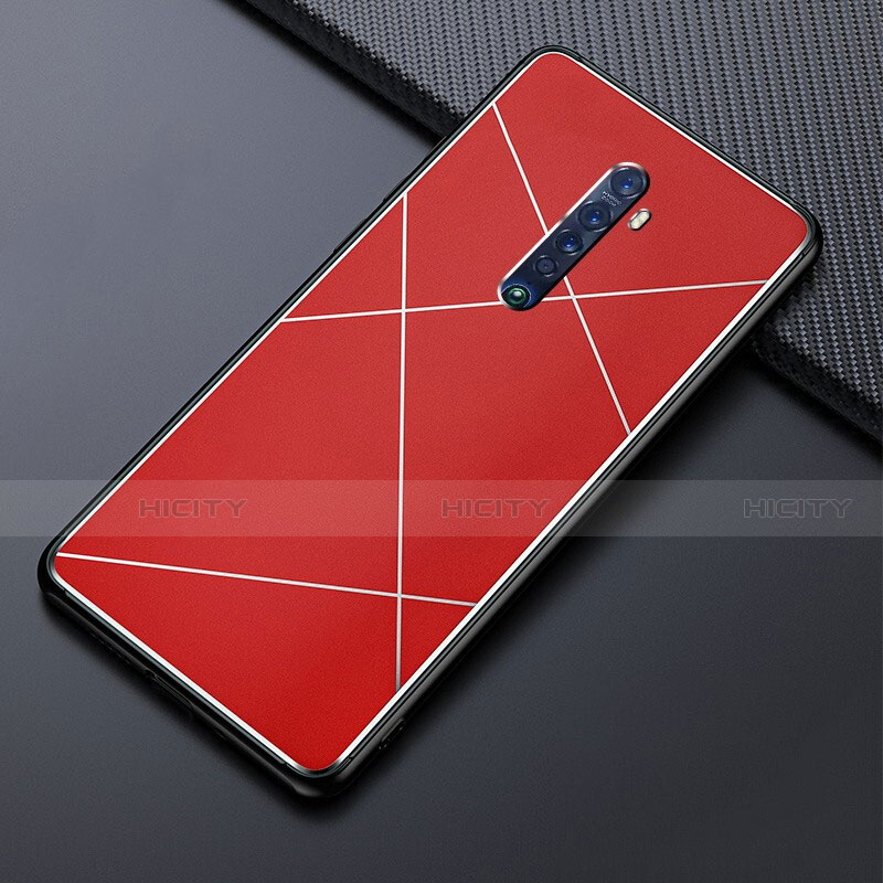 Coque Luxe Aluminum Metal Housse Etui M02 pour Oppo Reno2 Plus