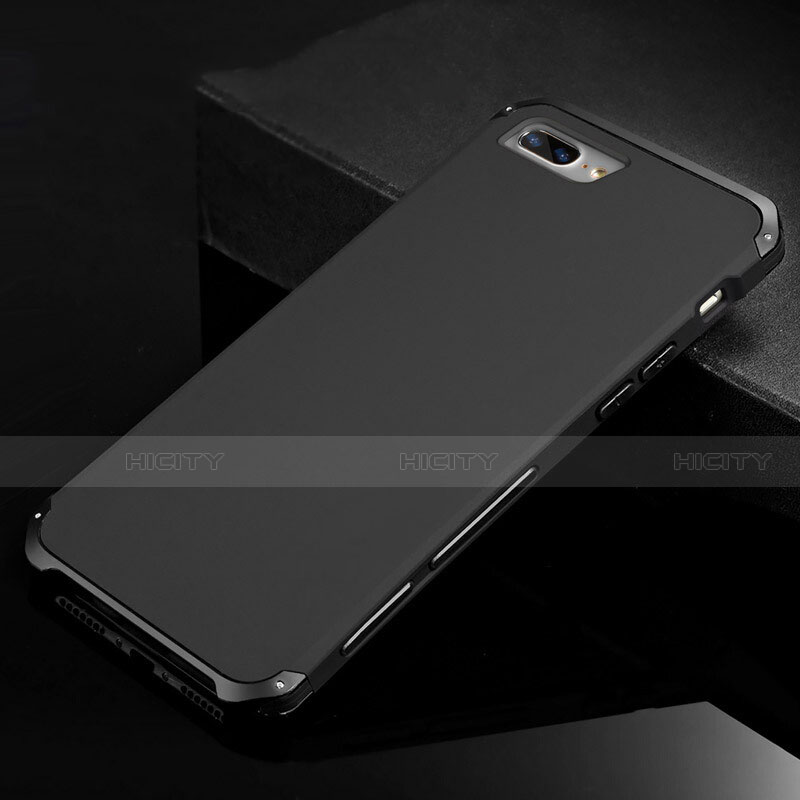 Coque Luxe Aluminum Metal Housse Etui pour Apple iPhone 7 Plus Noir Plus