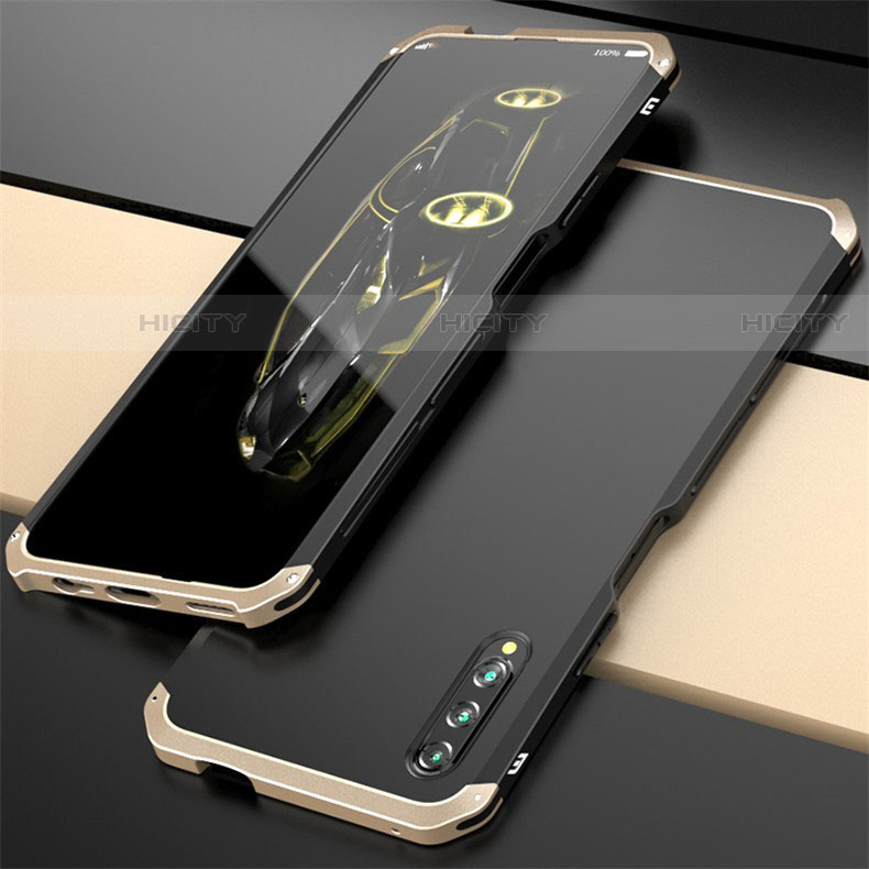 Coque Luxe Aluminum Metal Housse Etui pour Huawei Y9s Plus