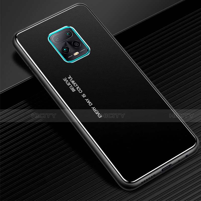 Coque Luxe Aluminum Metal Housse Etui pour Xiaomi Redmi 10X Pro 5G Noir Plus