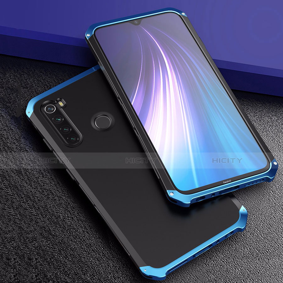 Coque Luxe Aluminum Metal Housse Etui pour Xiaomi Redmi Note 8 (2021) Plus