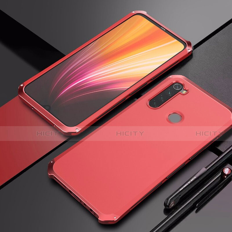 Coque Luxe Aluminum Metal Housse Etui pour Xiaomi Redmi Note 8 (2021) Plus