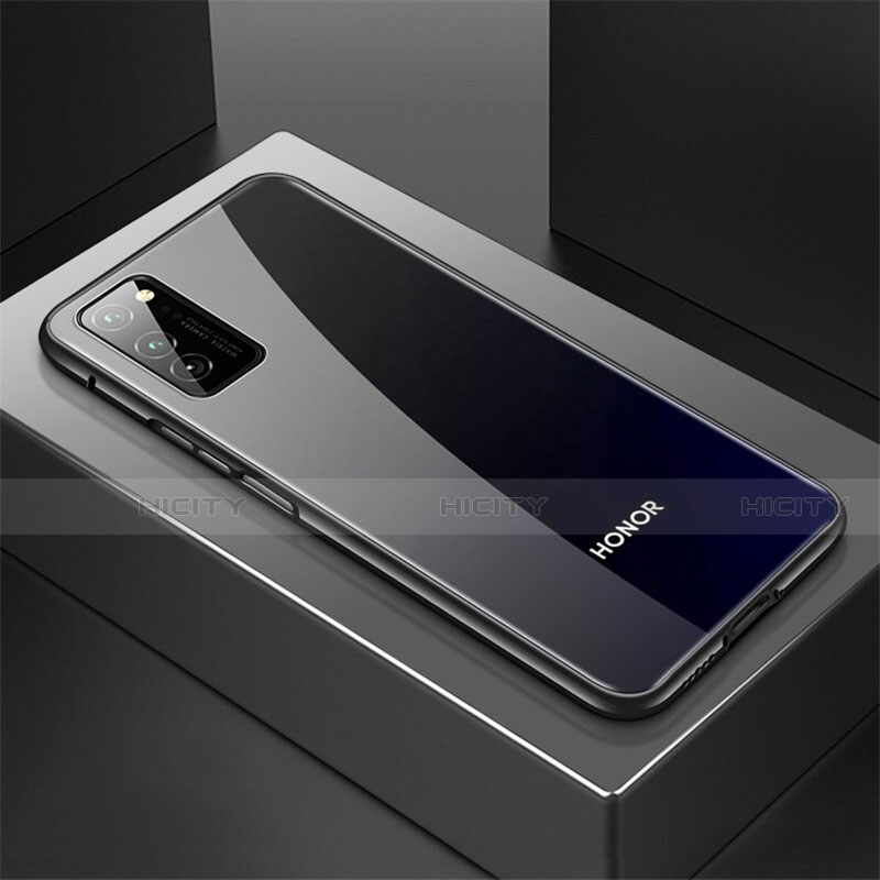 Coque Luxe Aluminum Metal Housse Etui T01 pour Huawei Honor V30 5G Noir Plus