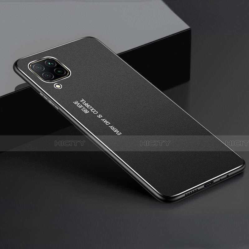 Coque Luxe Aluminum Metal Housse Etui T01 pour Huawei Nova 6 SE Noir Plus