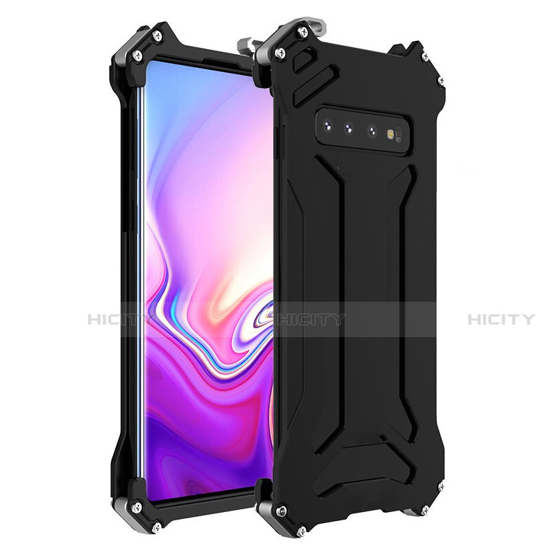 Coque Luxe Aluminum Metal Housse Etui T01 pour Samsung Galaxy S10 5G Plus