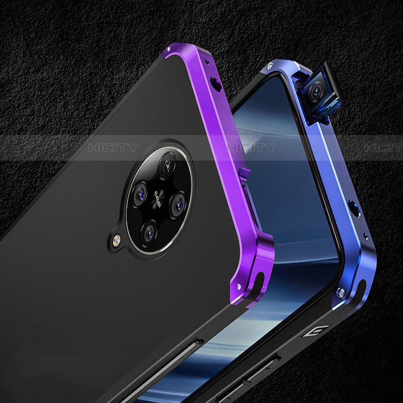 Coque Luxe Aluminum Metal Housse Etui T01 pour Xiaomi Poco F2 Pro Plus