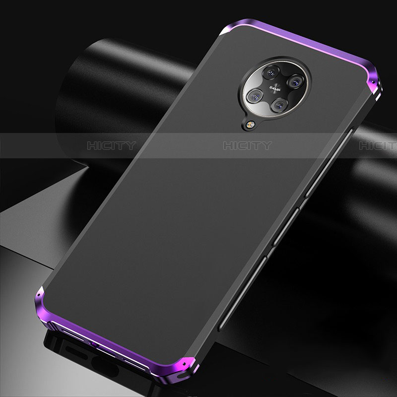 Coque Luxe Aluminum Metal Housse Etui T01 pour Xiaomi Poco F2 Pro Plus