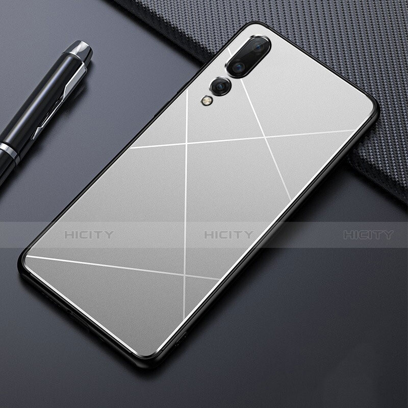 Coque Luxe Aluminum Metal Housse Etui T02 pour Huawei P20 Pro Plus