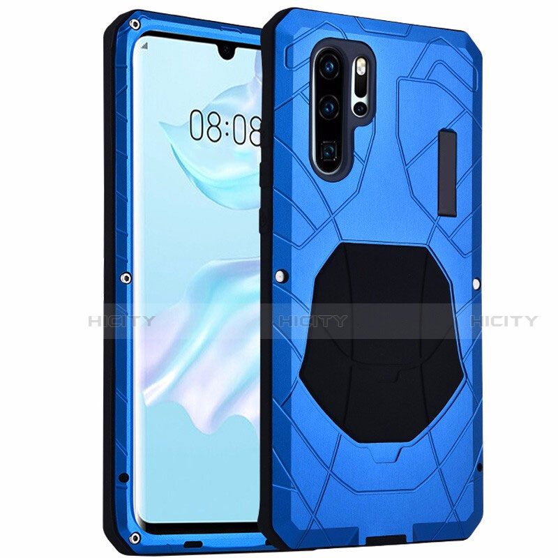 Coque Luxe Aluminum Metal Housse Etui T02 pour Huawei P30 Pro Plus