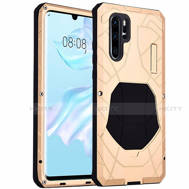 Coque Luxe Aluminum Metal Housse Etui T02 pour Huawei P30 Pro Plus