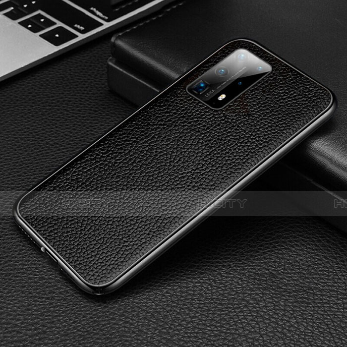 Coque Luxe Aluminum Metal Housse Etui T02 pour Huawei P40 Pro+ Plus Noir Plus