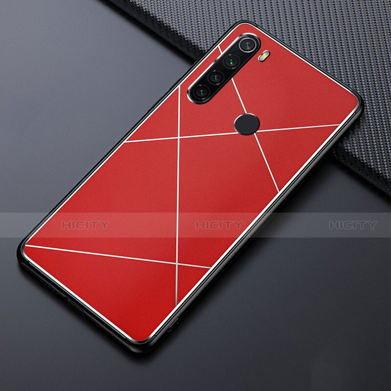 Coque Luxe Aluminum Metal Housse Etui T03 pour Xiaomi Redmi Note 8T Rouge Plus