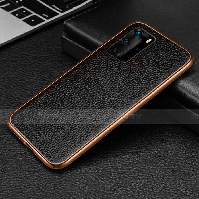 Coque Luxe Aluminum Metal Housse Etui T04 pour Huawei P40 Pro Plus