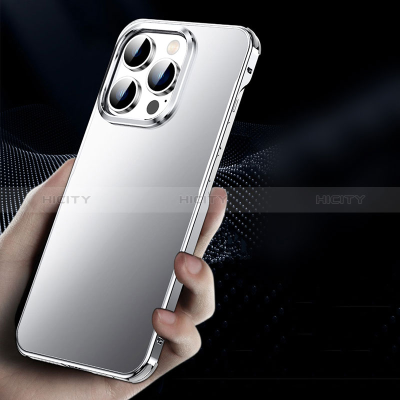 Coque Luxe Aluminum Metal Housse Etui TB1 pour Apple iPhone 16 Pro Max Plus