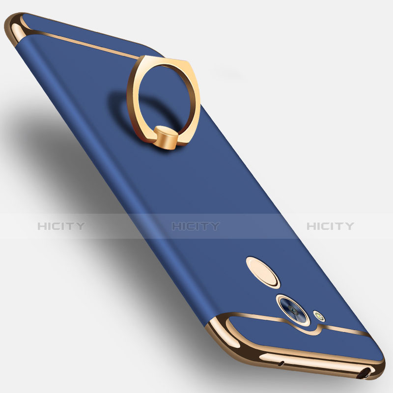 Coque Luxe Aluminum Metal pour Huawei Enjoy 6S Bleu Plus