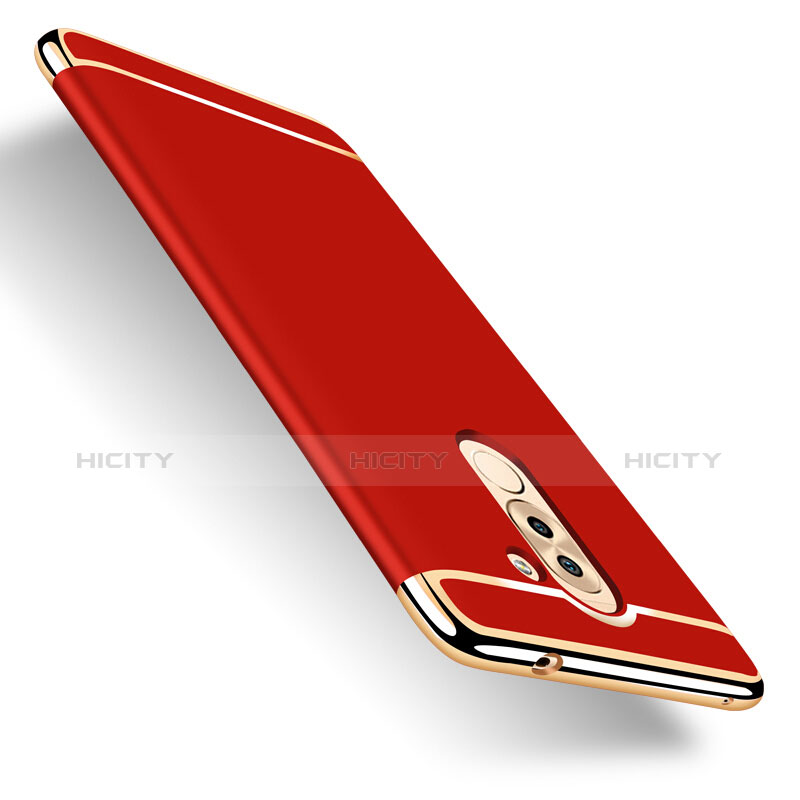 Coque Luxe Aluminum Metal pour Huawei GR5 (2017) Rouge Plus