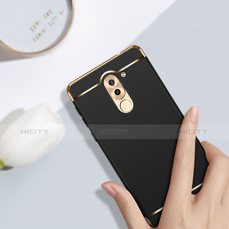 Coque Luxe Aluminum Metal pour Huawei Honor 6X Noir Plus