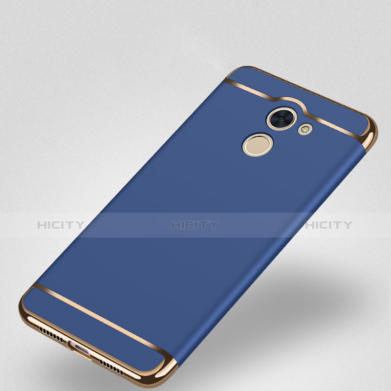 Coque Luxe Aluminum Metal pour Huawei Y7 Prime Bleu Plus