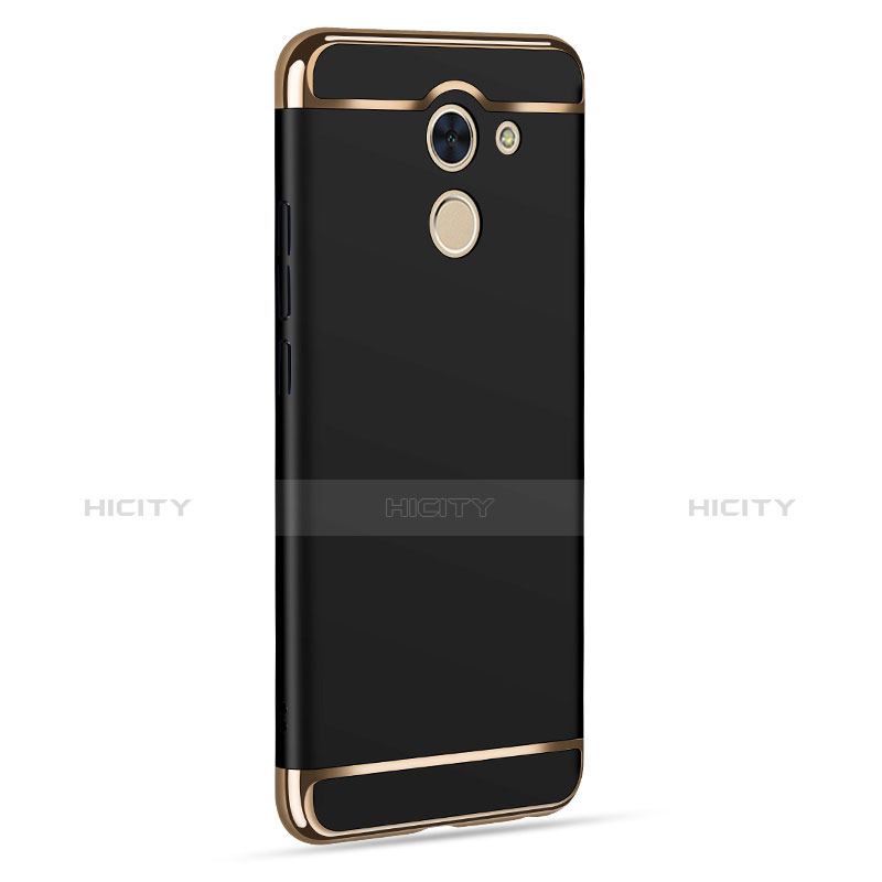 Coque Luxe Aluminum Metal pour Huawei Y7 Prime Noir Plus