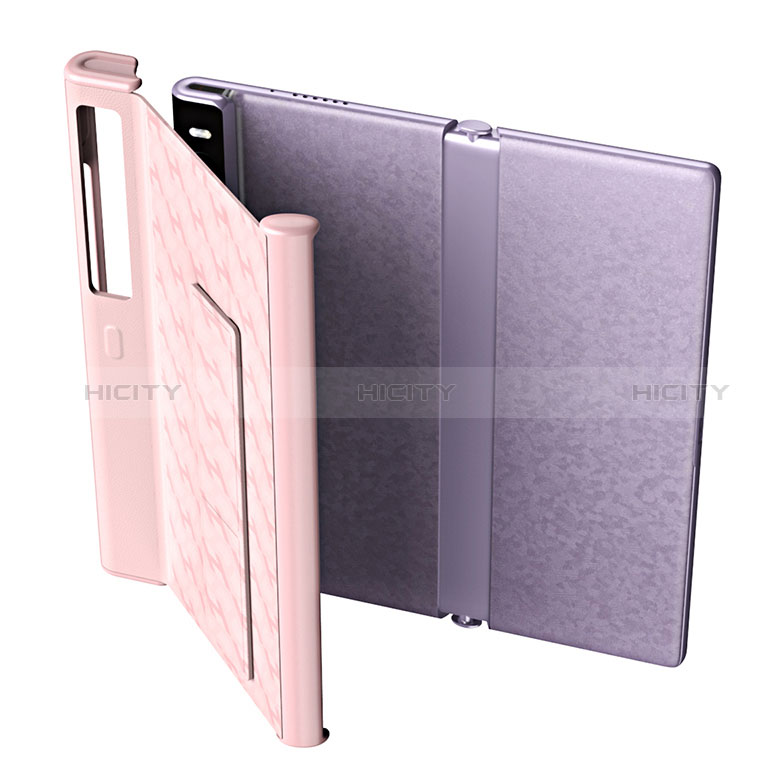 Coque Luxe Cuir et Plastique Housse Etui Mat B01H pour Huawei Mate Xs 2 Plus