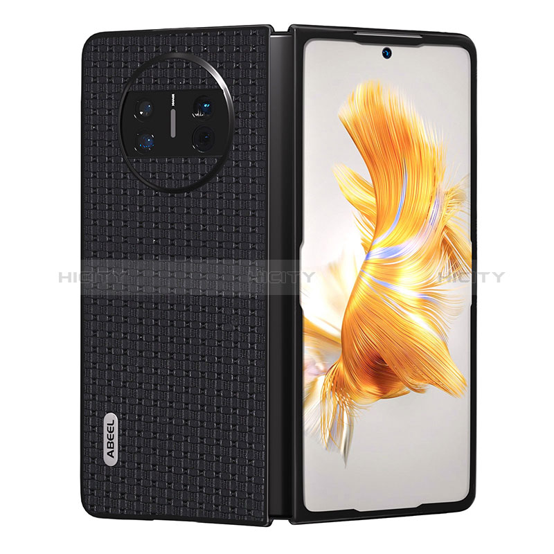 Coque Luxe Cuir et Plastique Housse Etui Mat B03H pour Huawei Mate X3 Plus