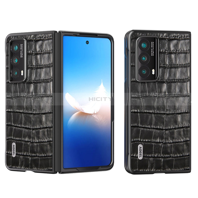 Coque Luxe Cuir et Plastique Housse Etui Mat B05H pour Huawei Honor Magic Vs2 5G Plus