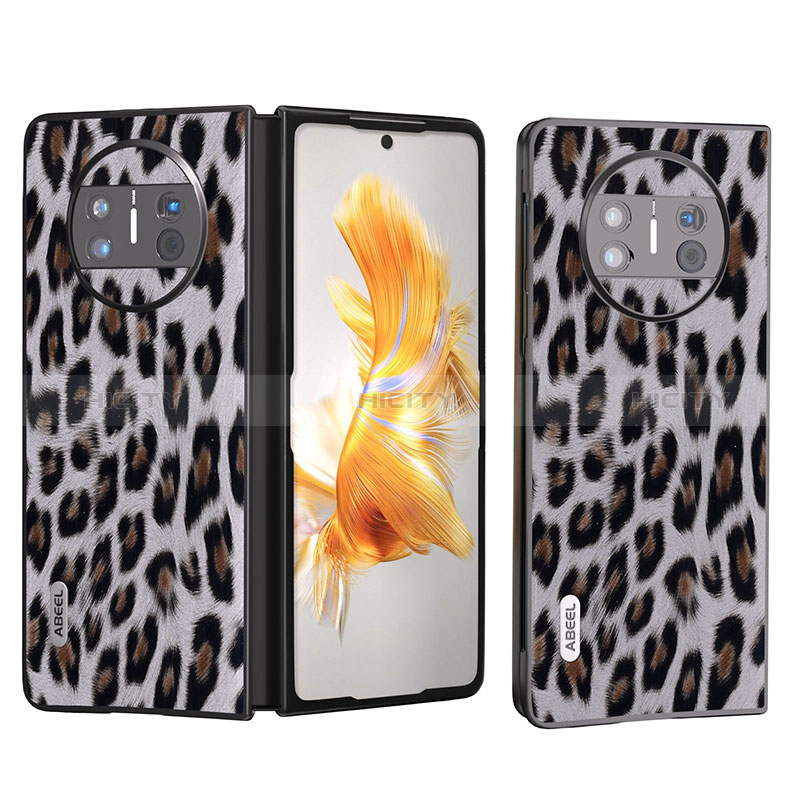 Coque Luxe Cuir et Plastique Housse Etui Mat B05H pour Huawei Mate X5 Plus