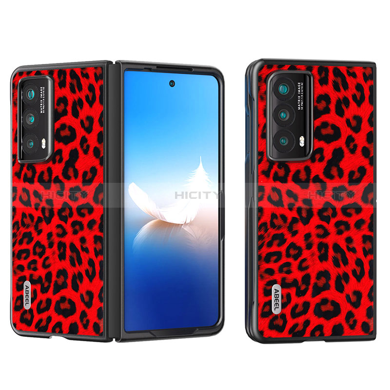 Coque Luxe Cuir et Plastique Housse Etui Mat B08H pour Huawei Honor Magic Vs2 5G Plus