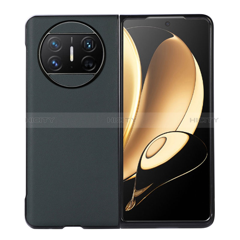 Coque Luxe Cuir et Plastique Housse Etui Mat BH1 pour Huawei Mate X3 Plus