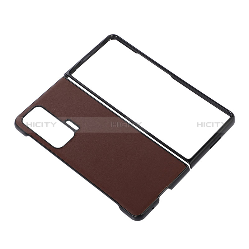 Coque Luxe Cuir et Plastique Housse Etui Mat BH8 pour Huawei Honor Magic V 5G Plus