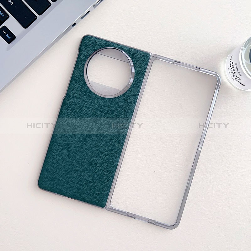 Coque Luxe Cuir et Plastique Housse Etui Mat BH8 pour Huawei Mate X5 Plus