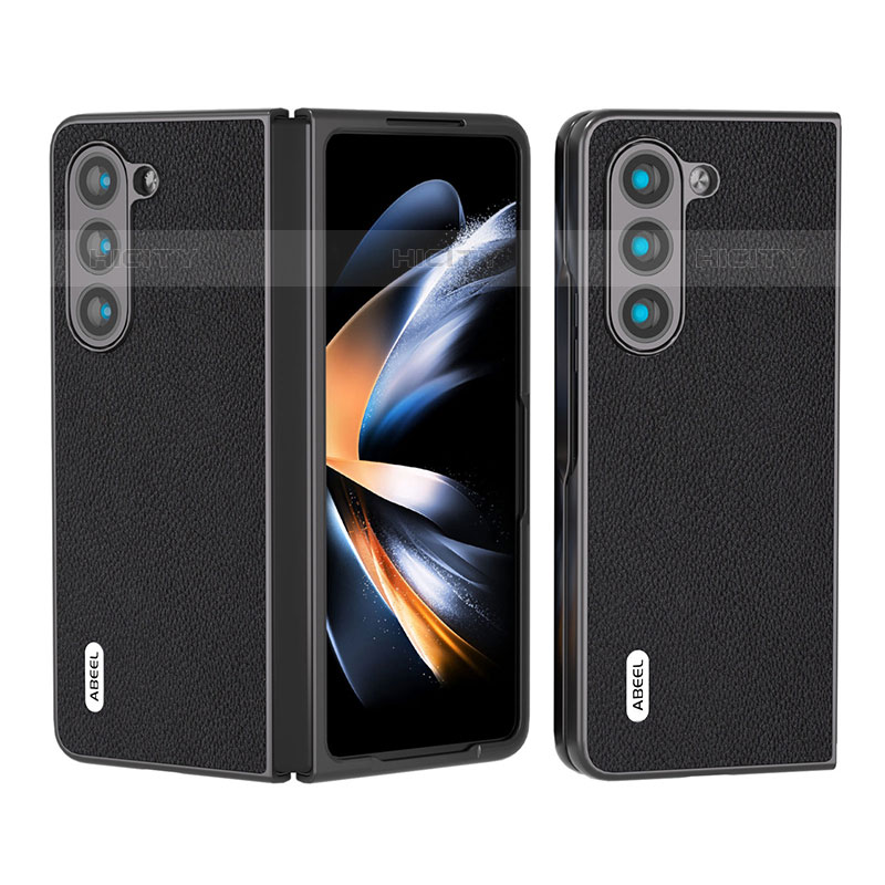 Coque Luxe Cuir et Plastique Housse Etui Mat BH9 pour Samsung Galaxy Z Fold5 5G Plus