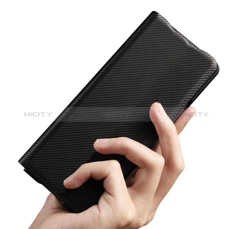 Coque Luxe Cuir et Plastique Housse Etui Mat L01 pour Samsung Galaxy Z Fold3 5G Plus