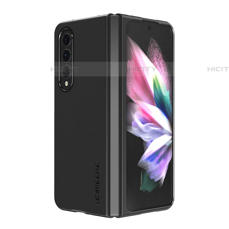 Coque Luxe Cuir et Plastique Housse Etui Mat LC1 pour Samsung Galaxy Z Fold4 5G Plus