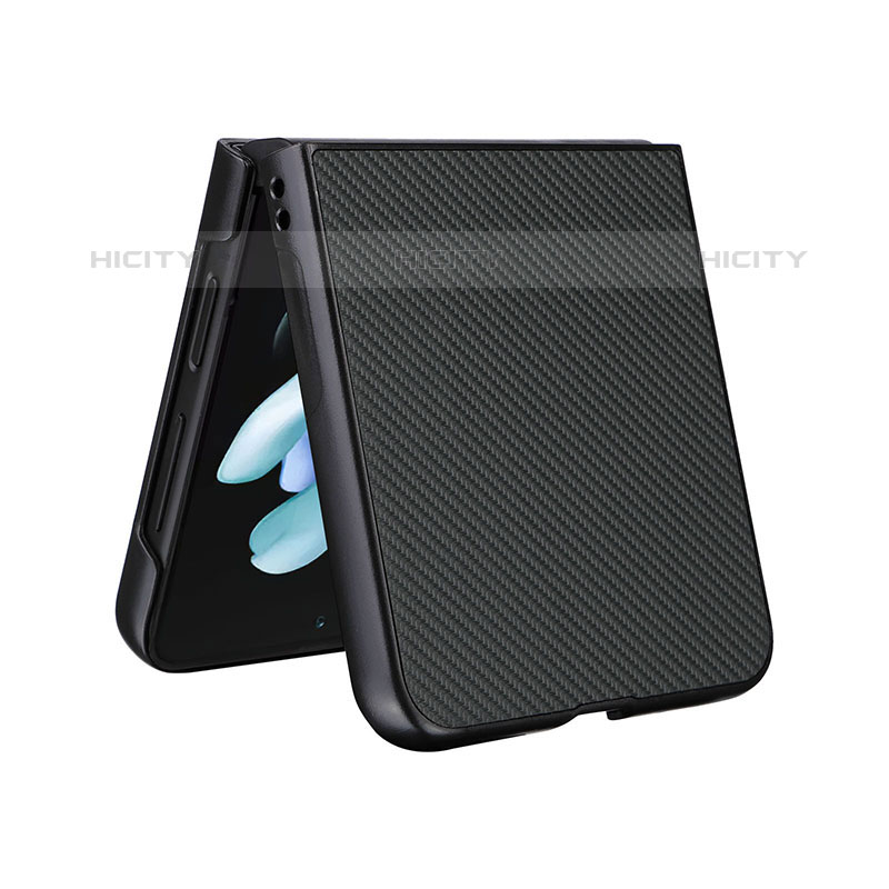 Coque Luxe Cuir et Plastique Housse Etui Mat LZ3 pour Samsung Galaxy Z Flip5 5G Plus