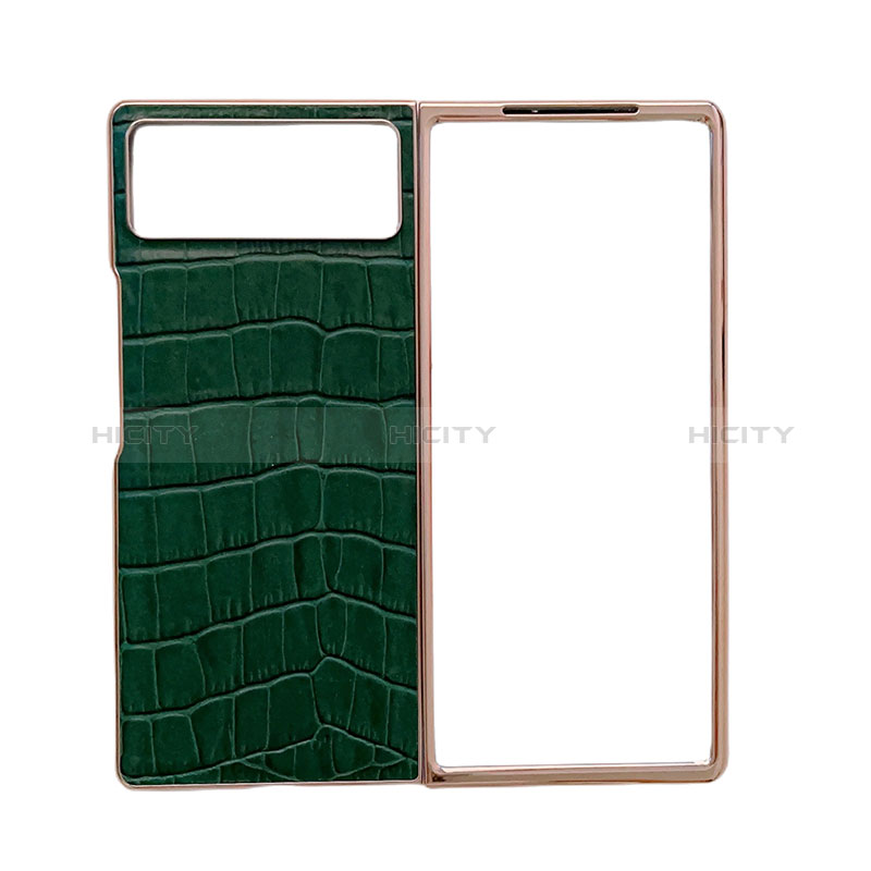 Coque Luxe Cuir et Plastique Housse Etui Mat pour Xiaomi Mix Fold 2 5G Plus