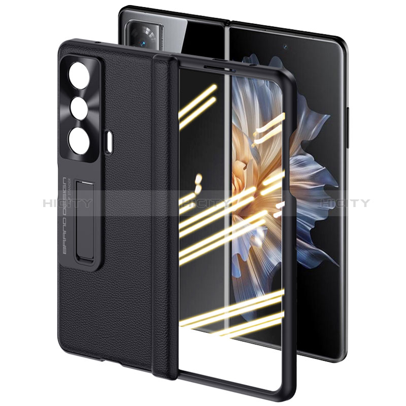 Coque Luxe Cuir et Plastique Housse Etui Mat S01 pour Huawei Honor Magic Vs 5G Plus