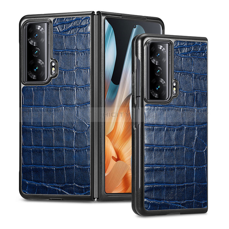 Coque Luxe Cuir et Plastique Housse Etui Mat S03D pour Huawei Honor Magic Vs Ultimate 5G Plus