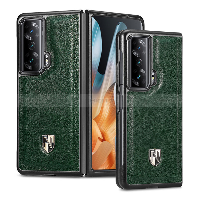 Coque Luxe Cuir et Plastique Housse Etui Mat S04D pour Huawei Honor Magic Vs 5G Plus