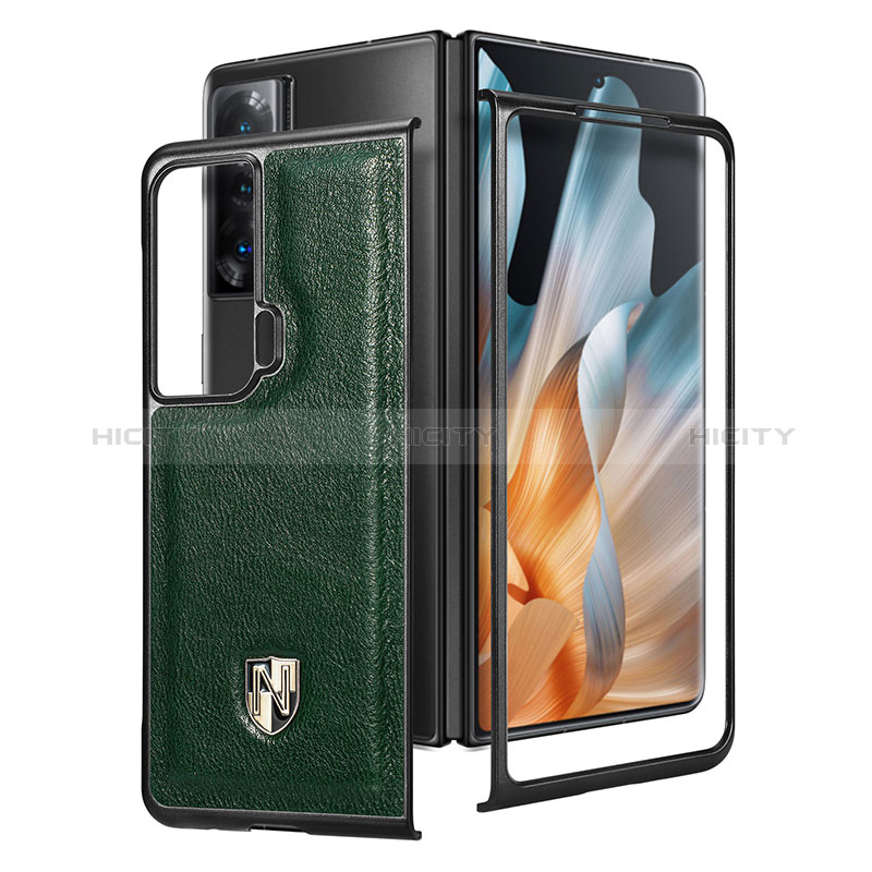 Coque Luxe Cuir et Plastique Housse Etui Mat S05D pour Huawei Honor Magic Vs 5G Plus