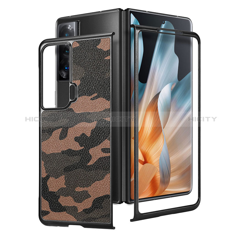 Coque Luxe Cuir et Plastique Housse Etui Mat S07D pour Huawei Honor Magic Vs Ultimate 5G Plus