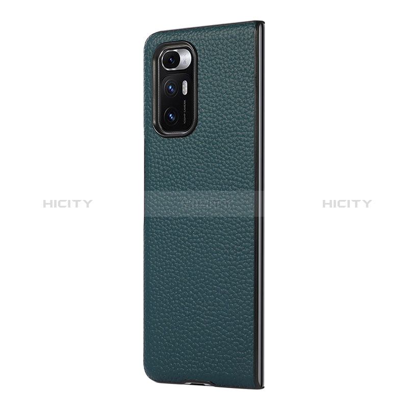 Coque Luxe Cuir et Plastique Housse Etui Mat S08 pour Xiaomi Mix Fold 5G Plus